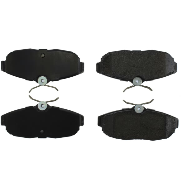 Centric Posi Quiet™ Extended Wear Semi-Metallic Rear Disc Brake Pads 106.10820