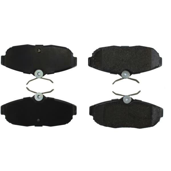 Centric Posi Quiet™ Extended Wear Semi-Metallic Rear Disc Brake Pads 106.10820