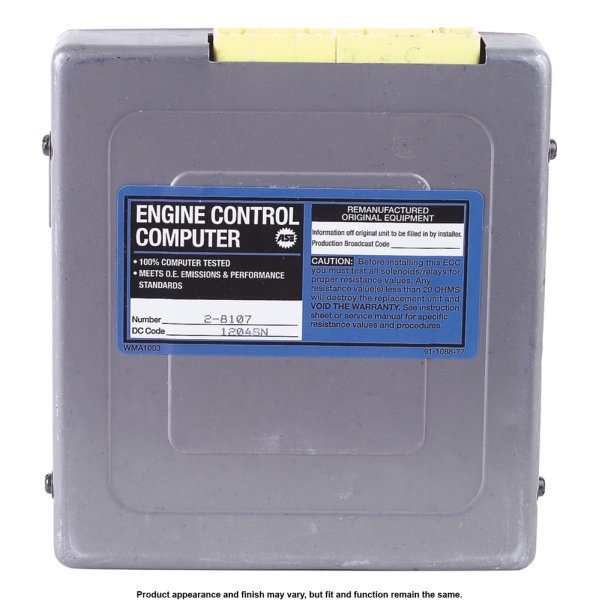 Cardone Reman Remanufactured Engine Control Computer 72-8107