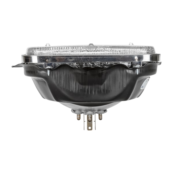 TYC Replacement 7X6 Rectangular Passenger Side Chrome Sealed Beam Headlight 22-1013