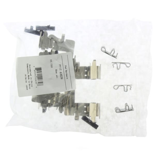 Centric Posi Quiet™ Semi-Metallic Rear Disc Brake Pads 104.17660