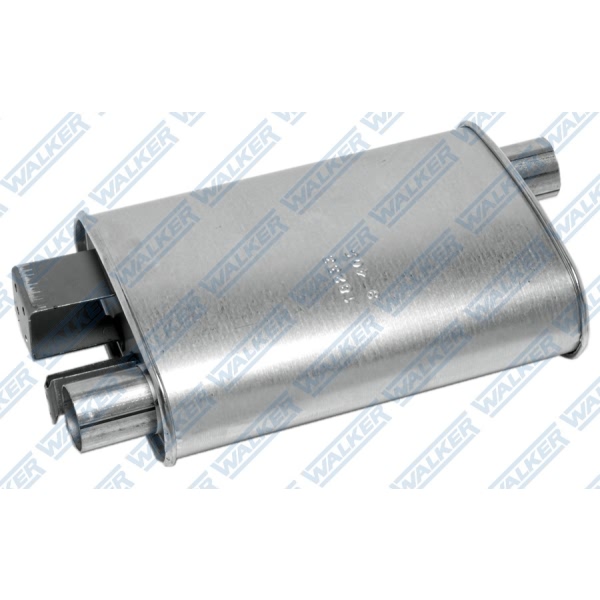 Walker Soundfx Steel Oval Direct Fit Aluminized Exhaust Muffler 18233