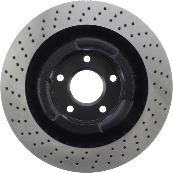 Centric SportStop Drilled 1-Piece Front Brake Rotor 128.62102