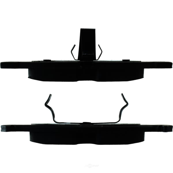 Centric Posi Quiet™ Semi-Metallic Rear Disc Brake Pads 104.12900