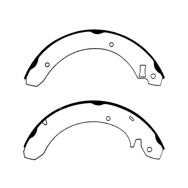 Centric Premium™ Brake Shoes 111.05571