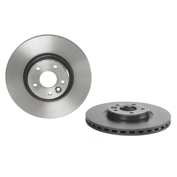 brembo UV Coated Series Vented Front Brake Rotor 09.C542.21