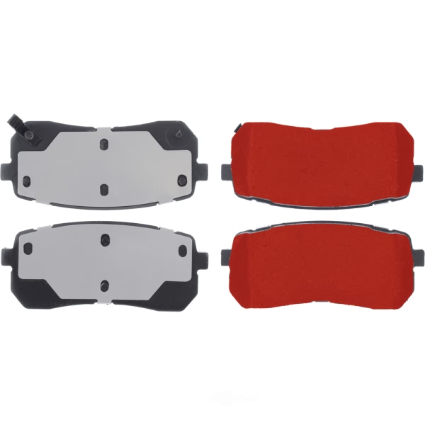 Centric Posi Quiet Pro™ Ceramic Rear Disc Brake Pads 500.13020