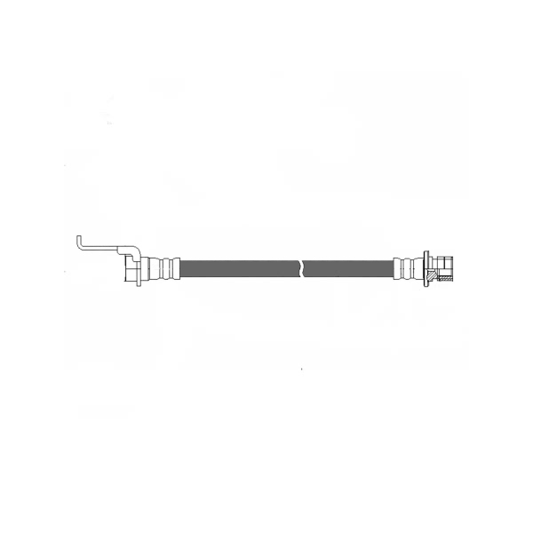 Centric Rear Passenger Side Brake Hose 150.40369
