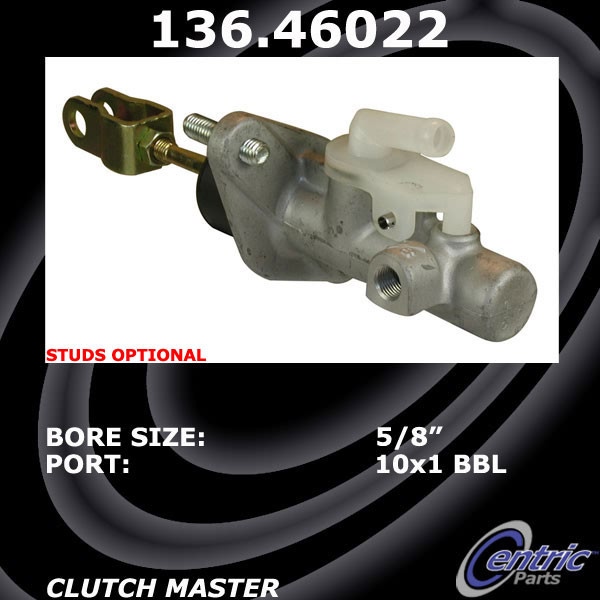 Centric Premium Clutch Master Cylinder 136.46022