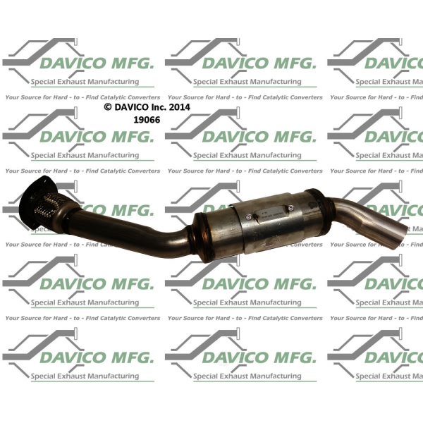 Davico Direct Fit Catalytic Converter and Pipe Assembly 19066