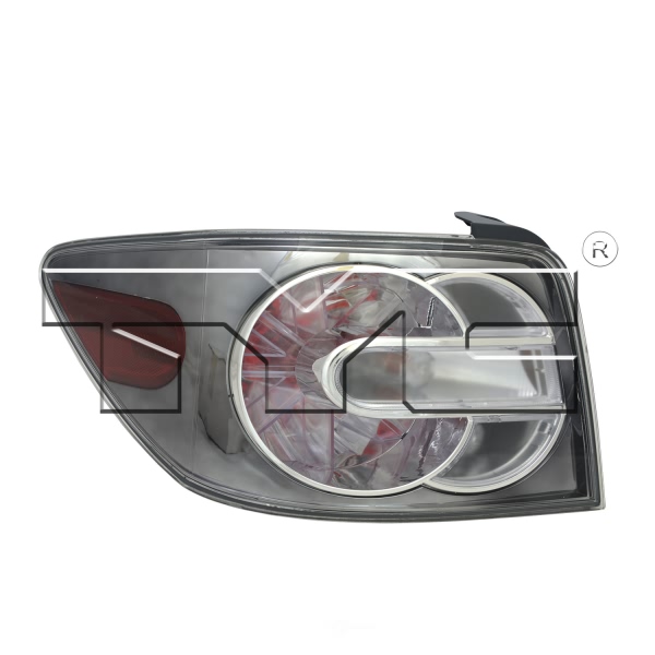 TYC Driver Side Replacement Tail Light 11-6596-00