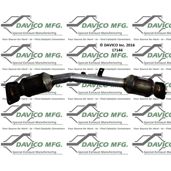 Davico Direct Fit Catalytic Converter and Pipe Assembly 17146