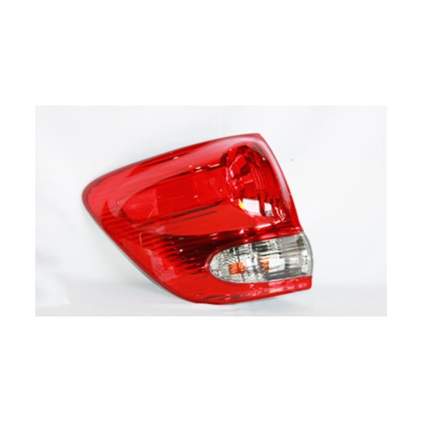 TYC Driver Side Outer Replacement Tail Light 11-6114-00