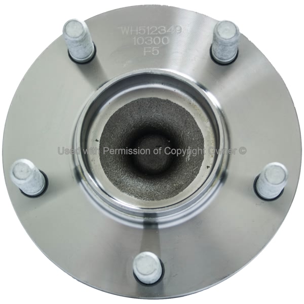 Quality-Built WHEEL BEARING AND HUB ASSEMBLY WH512349