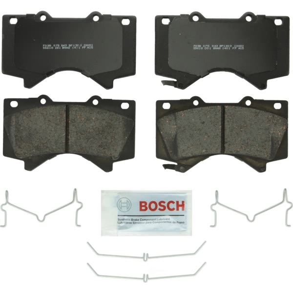 Bosch QuietCast™ Premium Organic Front Disc Brake Pads BP1303