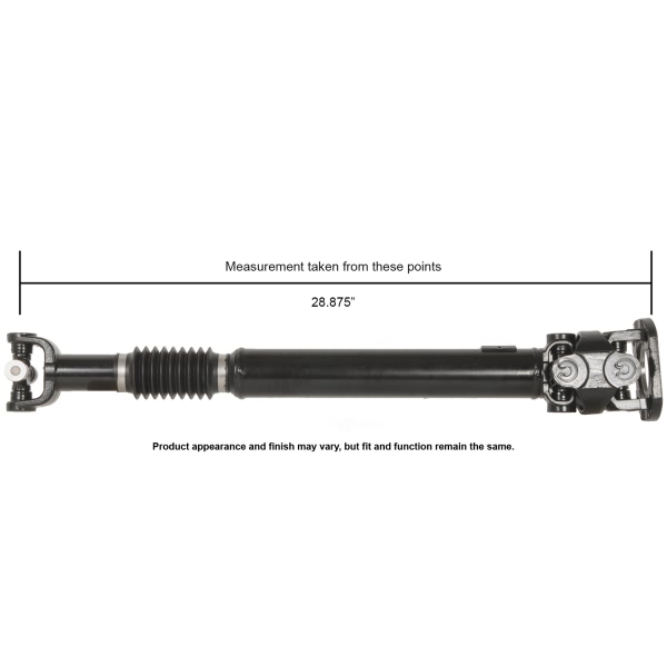 Cardone Reman Remanufactured Driveshaft/ Prop Shaft 65-9109