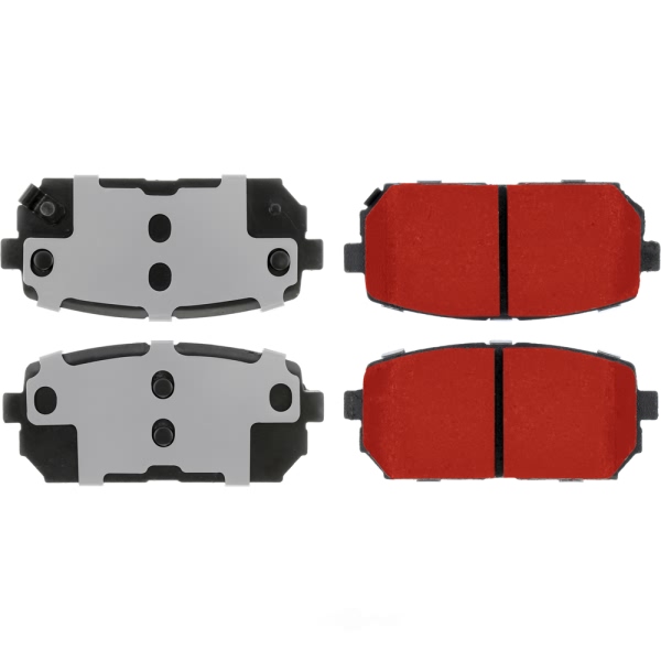 Centric Posi Quiet Pro™ Ceramic Rear Disc Brake Pads 500.12960