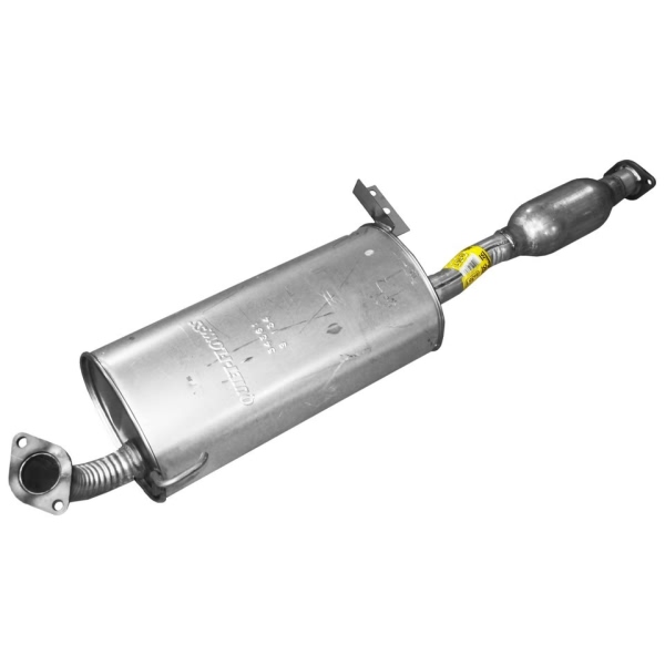 Walker Quiet Flow Stainless Steel Oval Aluminized Exhaust Muffler And Pipe Assembly 54361