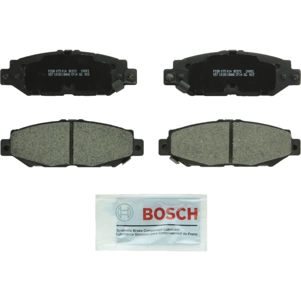 Bosch QuietCast™ Premium Ceramic Rear Disc Brake Pads BC572