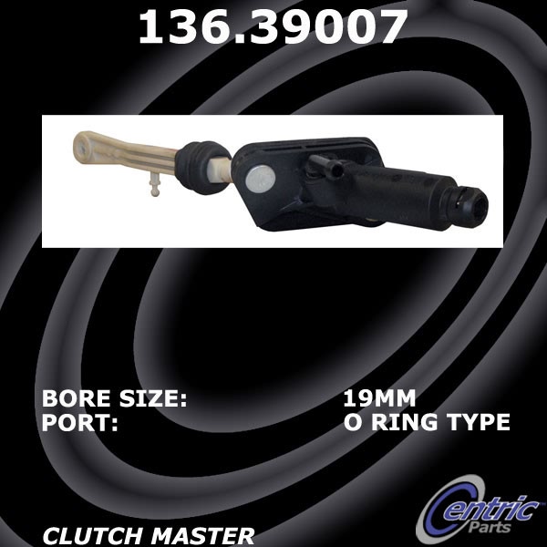 Centric Premium Clutch Master Cylinder 136.39007