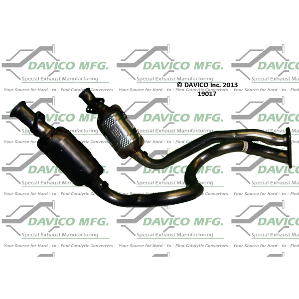 Davico Direct Fit Catalytic Converter and Pipe Assembly 19017