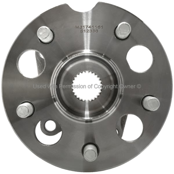 Quality-Built WHEEL BEARING AND HUB ASSEMBLY WH512338