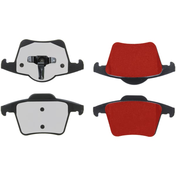 Centric Posi Quiet Pro™ Semi-Metallic Rear Disc Brake Pads 500.09800