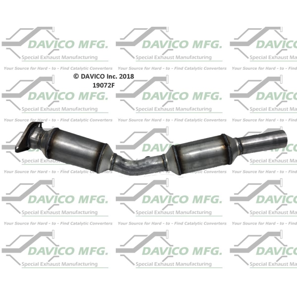 Davico Direct Fit Catalytic Converter and Pipe Assembly 19072F