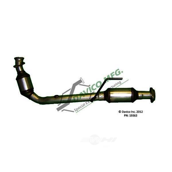 Davico Direct Fit Catalytic Converter and Pipe Assembly 19363