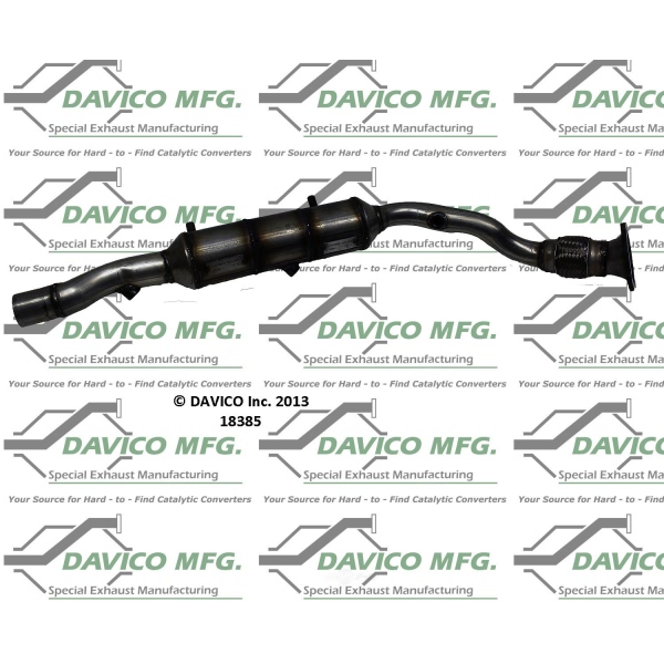 Davico Direct Fit Catalytic Converter and Pipe Assembly 18385
