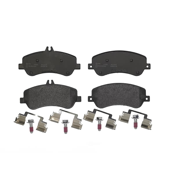 brembo Premium Low-Met OE Equivalent Front Brake Pads P50086