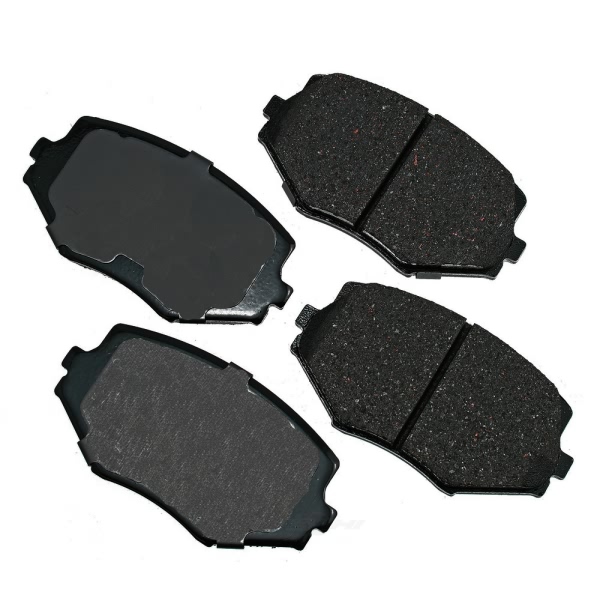 Akebono Pro-ACT™ Ultra-Premium Ceramic Front Disc Brake Pads ACT635