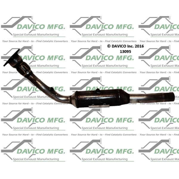 Davico Direct Fit Catalytic Converter and Pipe Assembly 13095