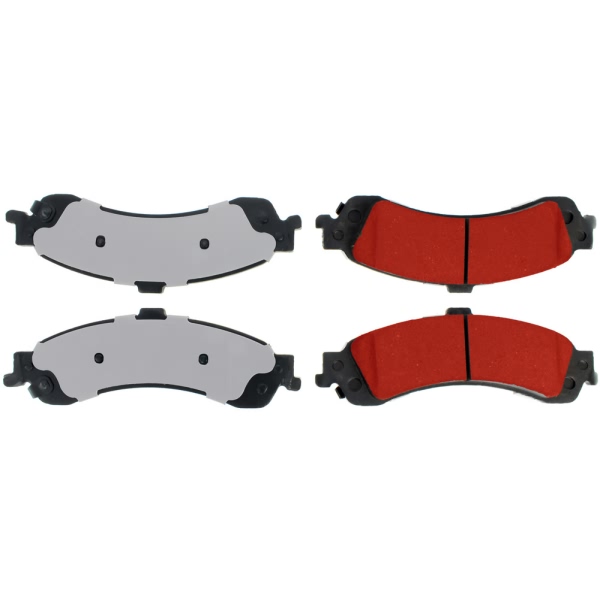 Centric Posi Quiet Pro™ Ceramic Rear Disc Brake Pads 500.08340