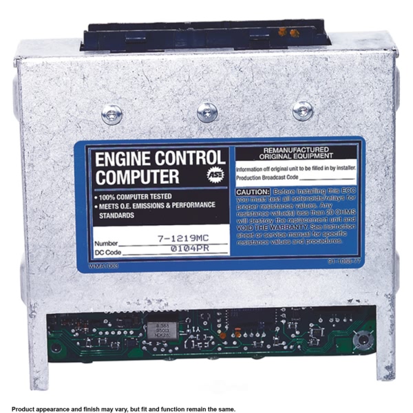 Cardone Reman Remanufactured Engine Control Computer 77-1219MC
