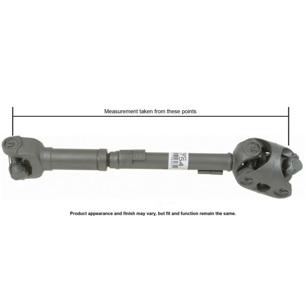 Cardone Reman Remanufactured Driveshaft/ Prop Shaft 65-9754