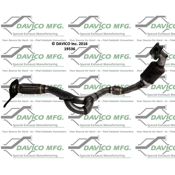 Davico Direct Fit Catalytic Converter and Pipe Assembly 19536