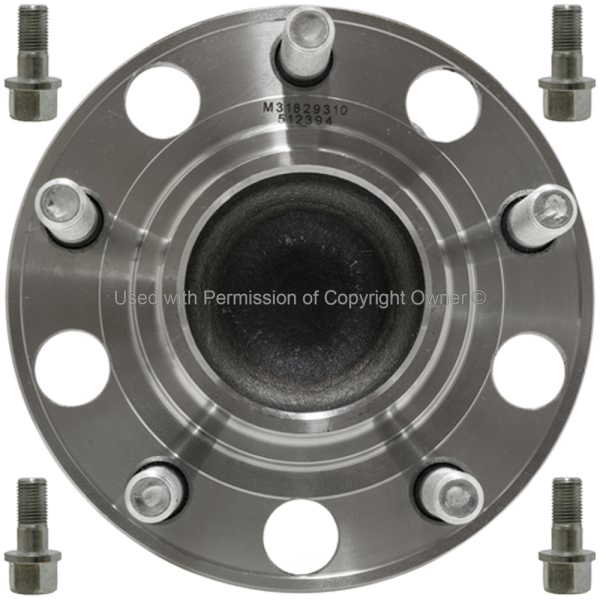 Quality-Built WHEEL BEARING AND HUB ASSEMBLY WH512394