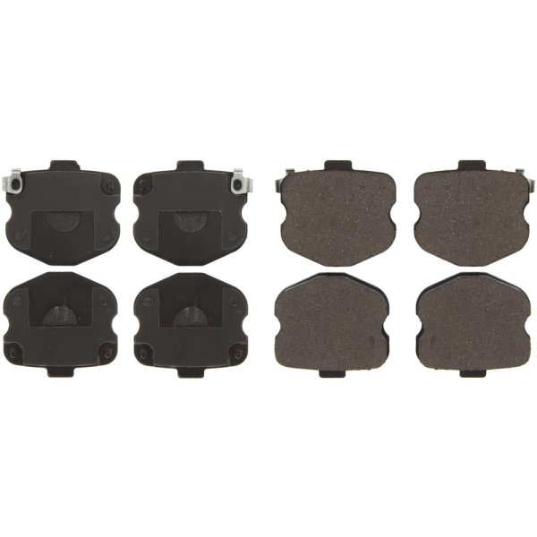 Centric Posi Quiet™ Ceramic Rear Disc Brake Pads 105.11851