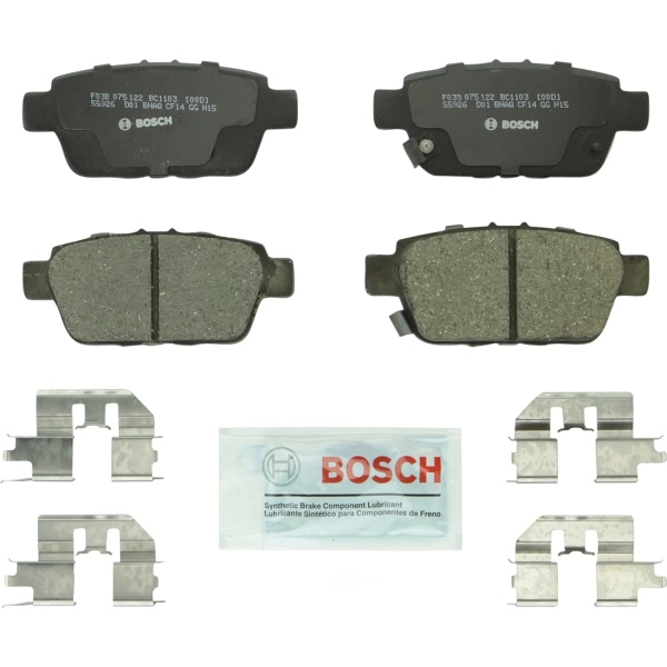 Bosch QuietCast™ Premium Ceramic Rear Disc Brake Pads BC1103