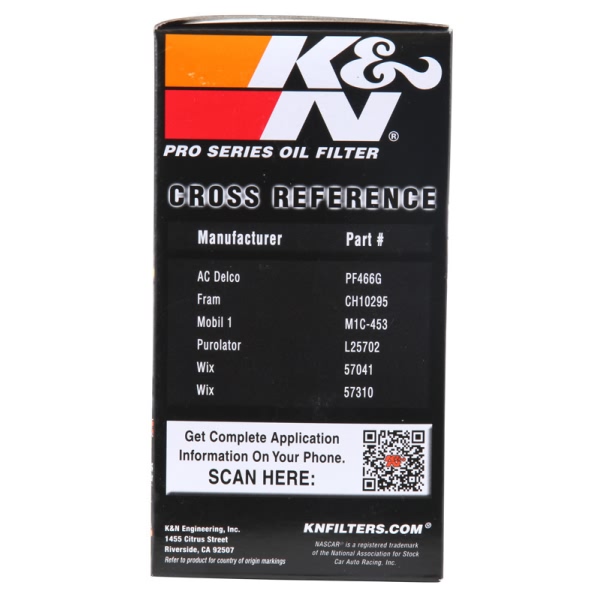 K&N Performance Silver™ Oil Filter PS-7018