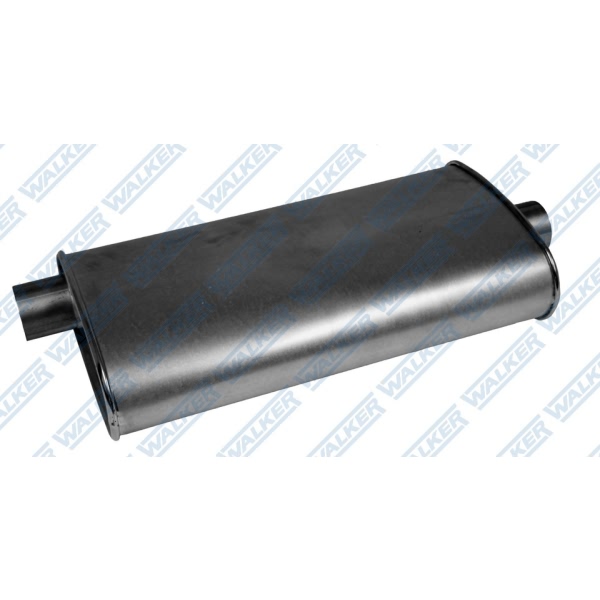 Walker Quiet Flow Stainless Steel Oval Aluminized Exhaust Muffler 21424