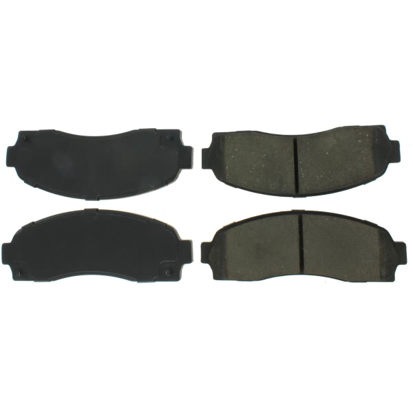Centric Posi Quiet™ Extended Wear Semi-Metallic Front Disc Brake Pads 106.08330