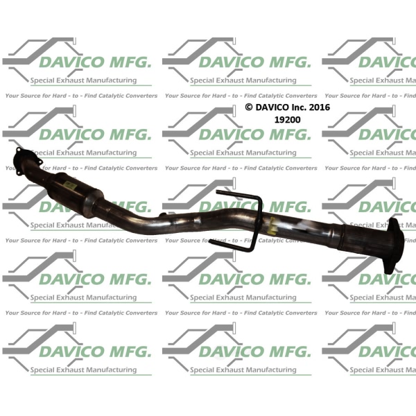 Davico Direct Fit Catalytic Converter and Pipe Assembly 19200