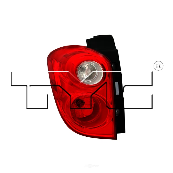 TYC Driver Side Replacement Tail Light 11-6344-00