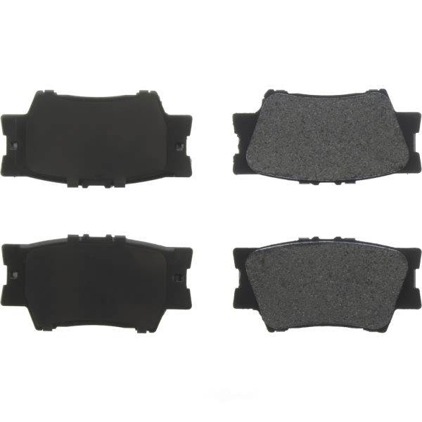 Centric Posi Quiet™ Extended Wear Semi-Metallic Rear Disc Brake Pads 106.12120