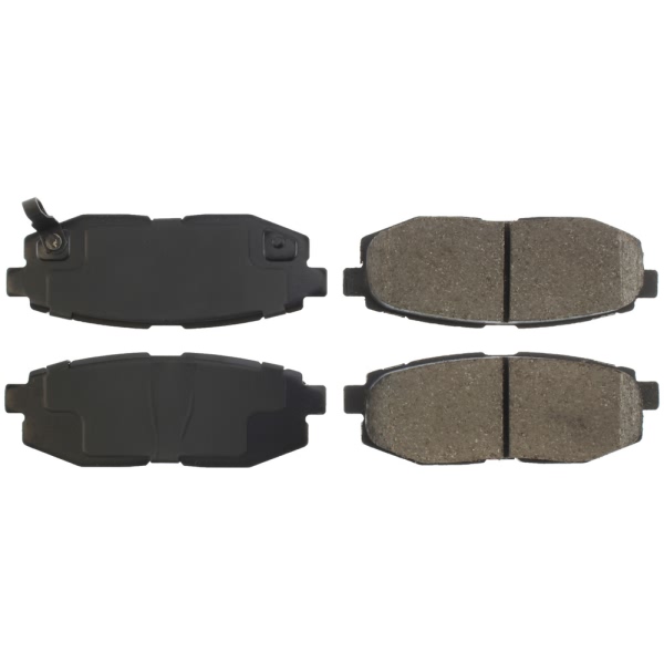 Centric Posi Quiet™ Ceramic Rear Disc Brake Pads 105.11240