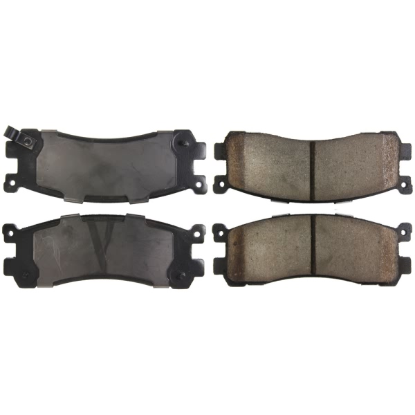 Centric Posi Quiet™ Ceramic Rear Disc Brake Pads 105.05530