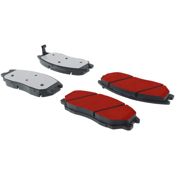 Centric Posi Quiet Pro™ Semi-Metallic Front Disc Brake Pads 500.10130