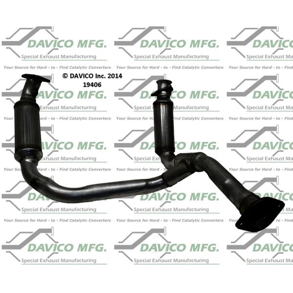 Davico Direct Fit Catalytic Converter and Pipe Assembly 19406